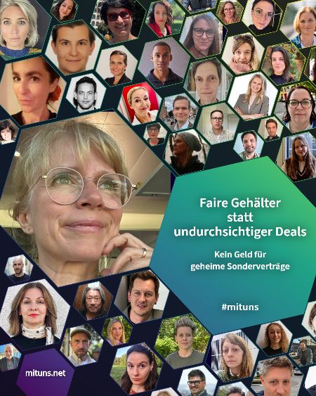 Faire Gehälter statt undurchsichtiger Deals