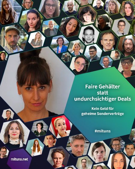 Faire Gehälter statt undurchsichtiger Deals