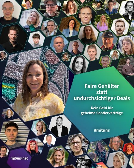 Faire Gehälter statt undurchsichtiger Deals