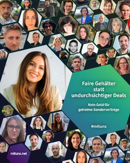 Faire Gehälter statt undurchsichtiger Deals