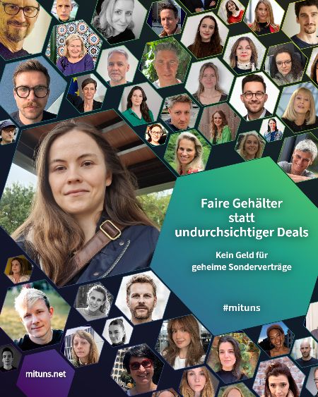 Faire Gehälter statt undurchsichtiger Deals