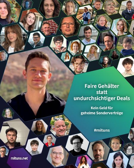 Faire Gehälter statt undurchsichtiger Deals